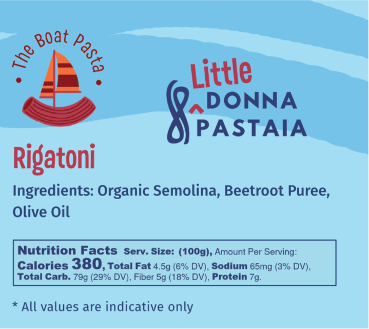 Little Beetroot Rigatoni