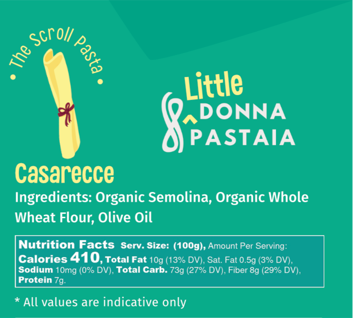 Little Whole Wheat Casarecce
