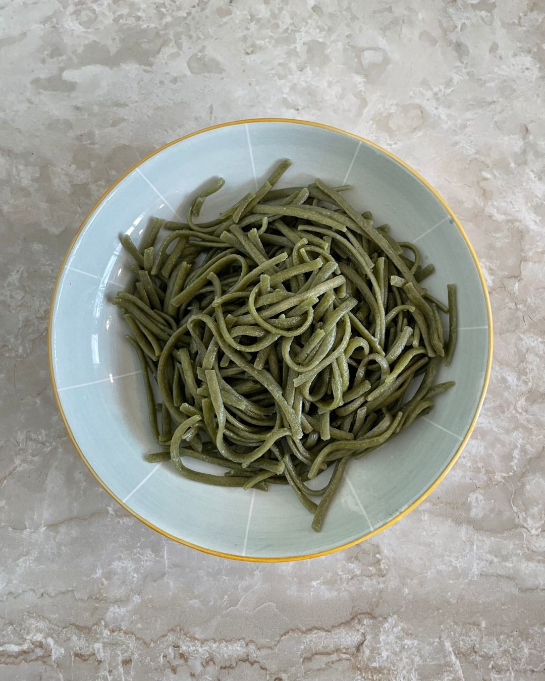 Garlic Chives Spaghetti