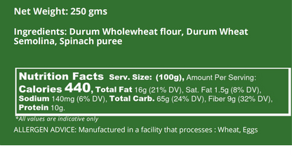 Spinach Fettuccine