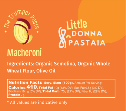 Little Whole Wheat Maccheroni