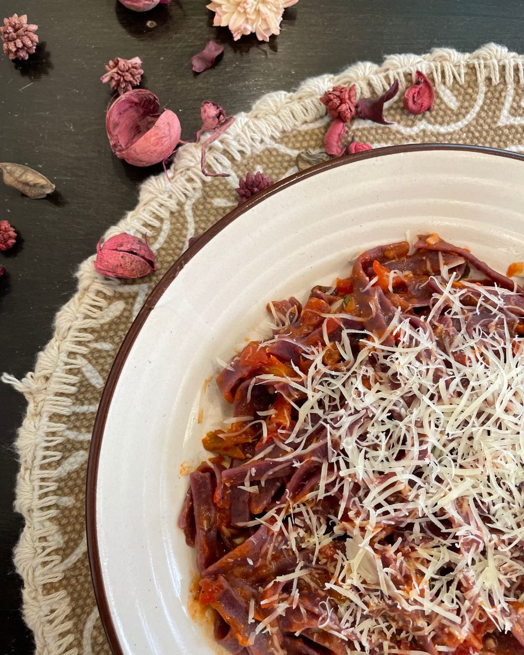 Black Carrot Fettuccine