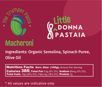 Little Spinach Maccheroni