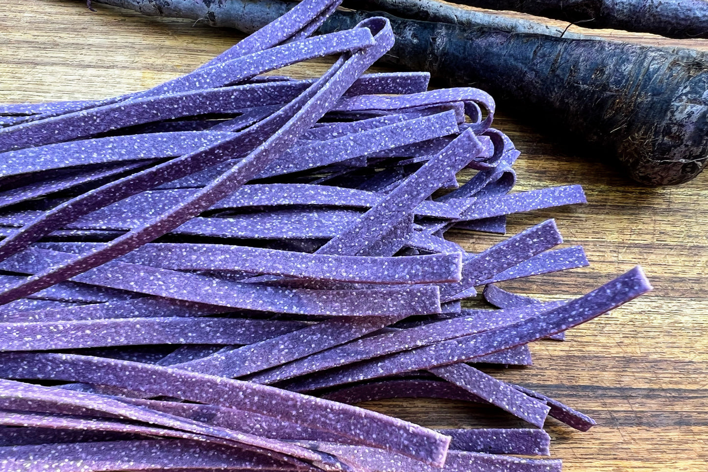 Black Carrot Fettuccine